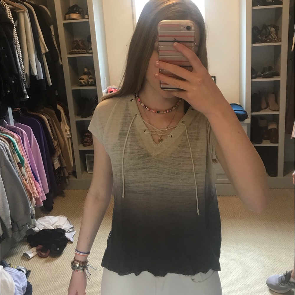 ombré shirt